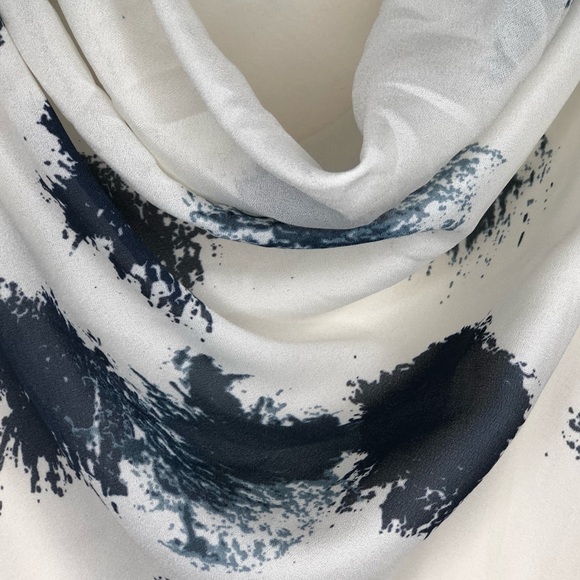 LOFT splatter bubble hem empire waist dress - Picture 5 of 8